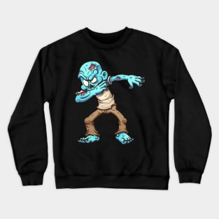 Dabbing Zombie Crewneck Sweatshirt